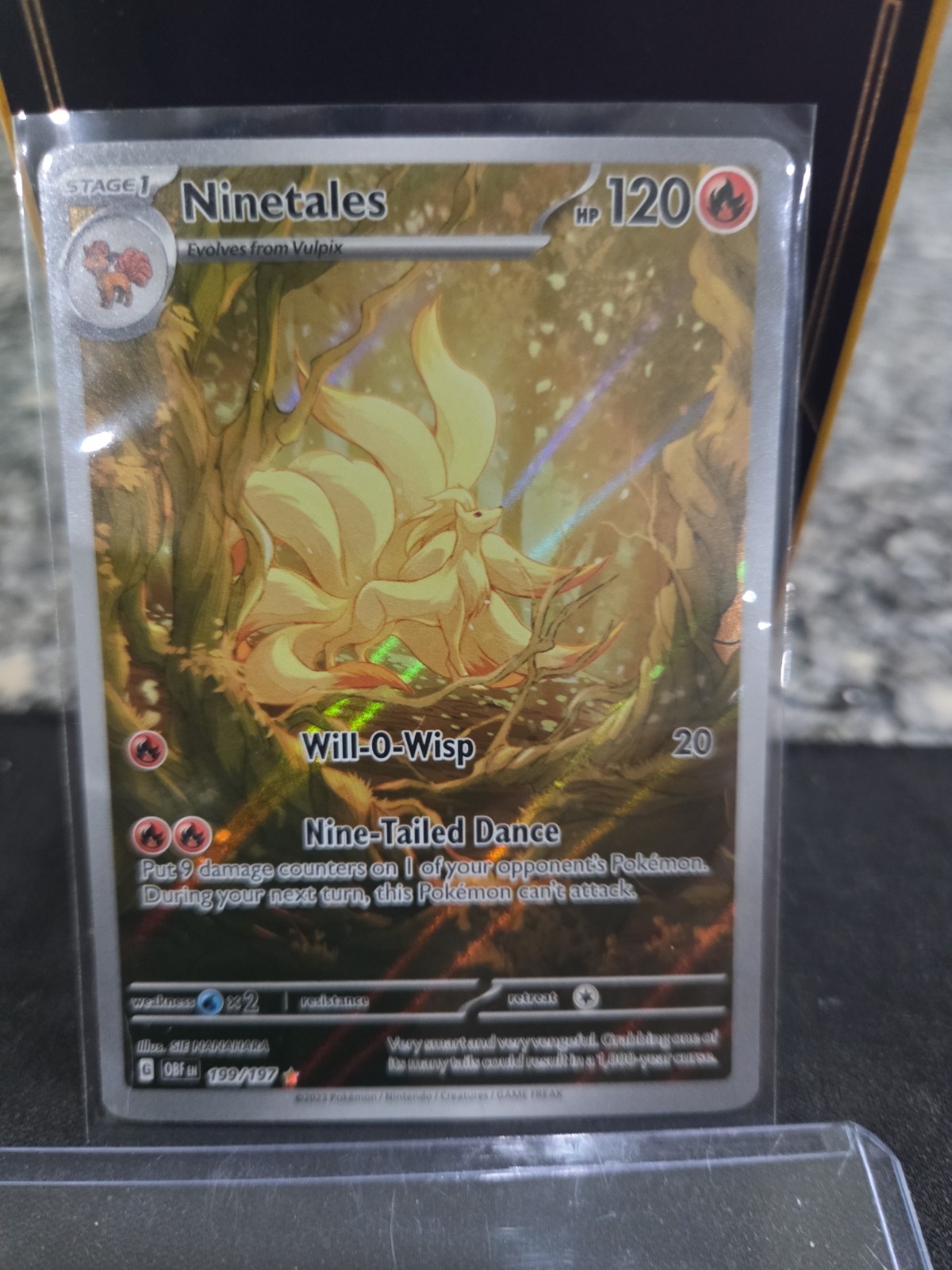 Ninetales 199/197 Sv03: Obsidian Flames