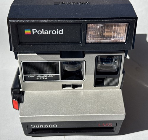 Polaroid Sun 600 LMS Instant Photo Picture Camera Vintage Great Condition - Picture 6 of 6