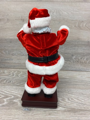 Torciendo Santa Claus Aplaude Tus Manos Bailando Musical Navidad 13" Recorta un Hogar - Imagen 4 de 12