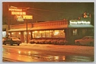 Monteagle Diner Tennessee TN Vintage Postcard Night View Restaurant Neon Sign