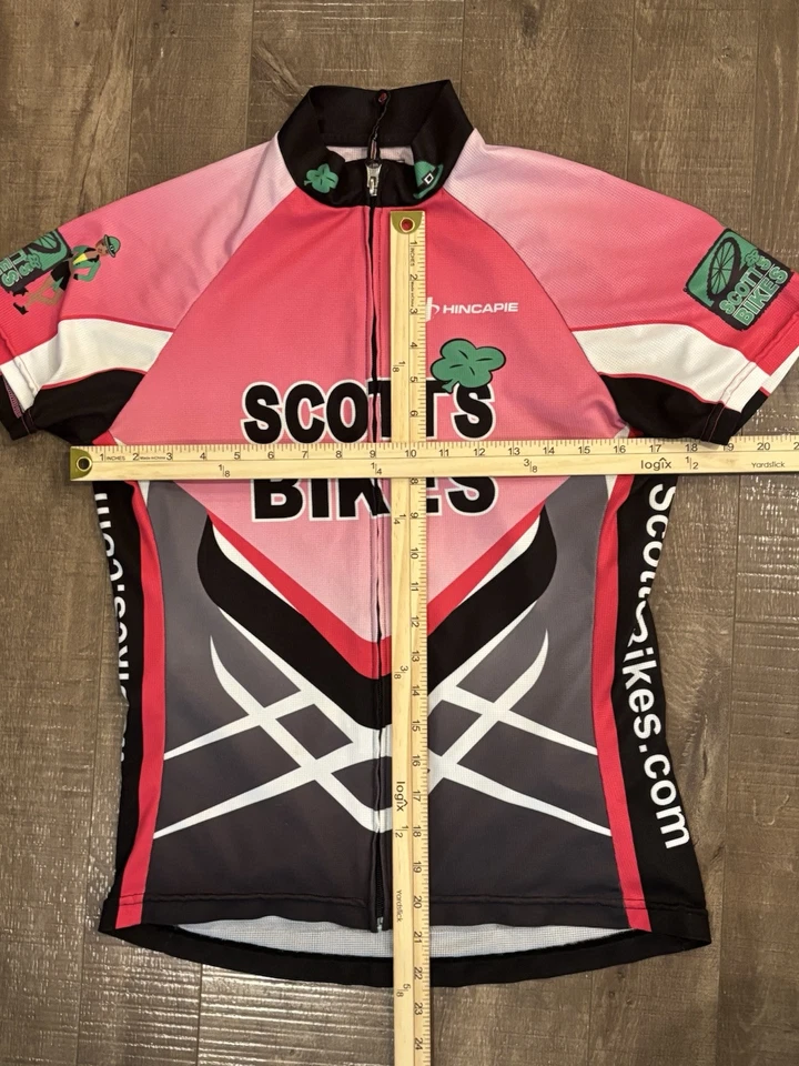 Camiseta irlandesa para mujer pequeña Hincapie Scotts’s Bikes Chattanooga Tn Leprechaun G2 Foto 2 de 4