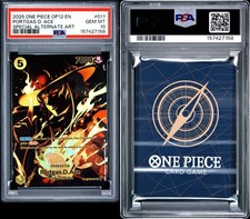 Portgas D. Ace Special Alternate Art Op-12 One Piece 011 English PSA 10