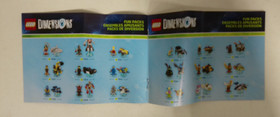 LEGO Dimensions The Lego Movie #71213 Instruction Book Manual ONLY