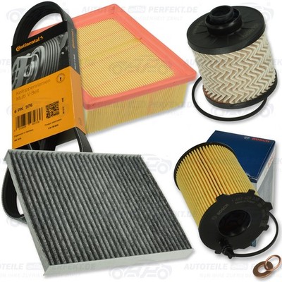 Inspektionskit Filter Satz Paket XXL (AK) Ford B-MAX Fiesta EcoSport 1,5TDCi ab