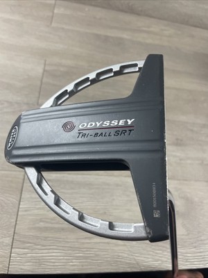 Odyssey White Steel Tri-Ball SRT Putter, 32