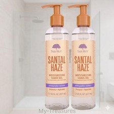 NEW Lot 2 Tree Hut Santal Haze Shave Oil 7.7oz Hydrating Smooth Skin