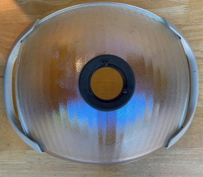 Ritter Model K Super Starlite  Dental Light Lamp  Glass Reflector With Handles