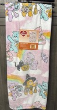 NWT CARE BEARS SUPER SOFT PLUSH THROW HALLOWEEN 50IN X 70IN