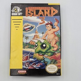 Adventure Island 3 (Nintendo NES, 1992) ~ Complete in Box (CIB)