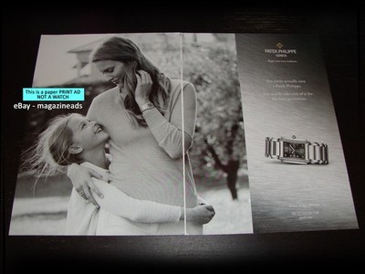 PATEK PHILIPPE Watches 2-Page PRINT AD 2016 CHARLOTT CORDES Twenty-4