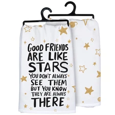 Primitives by Kathy Friends Are Like Stars Kitchen Towel 33841