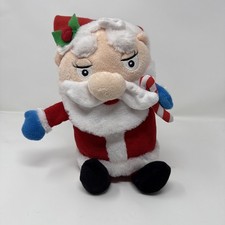 2014 Gemmy Holiday Animated Santa Sings "Respect" Shakes Moves Eyebrows Video