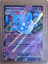 Azumarill ex 084/217 - Double Rare - Pokémon TCG: Ascended Heroes - NM