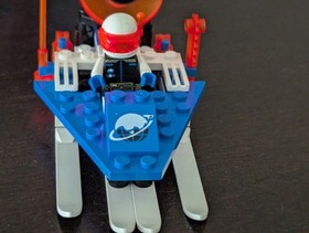 Vintage (1993) LEGO Space Ice Planet 2002 set 6834 Celestial Sled - RARE