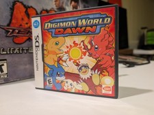 Nintendo DS Digimon World Dawn Complete in Box Without Stickers