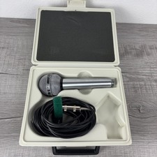 Vintage Shure 585 SAV Dynamic Unisphere A Microphone w/ Original Cable,  Case