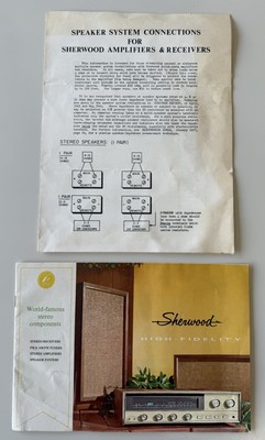 Vintage Sherwood High Fidelity Stereo Components Product Guide Manual Diagram