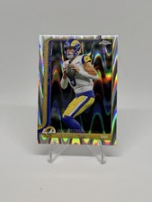 Matthew Stafford 2025 Topps Chrome #169 Raywave MVP Buyback