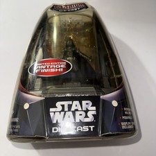 2005 Hasbro Star Wars Titanium Series Darth Vader 3.75" Die Cast Figure New