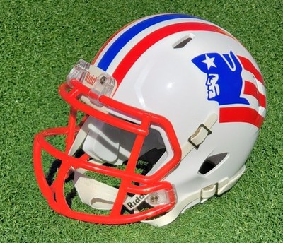 NEW ENGLAND PATRIOTS 1979 PROTOTYPE FOOTBALL MINI HELMET NEW ENGLAND PATRIOTS 1979 PROTOTYPE FOOTBALL MINI HELMET
