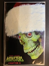 Mark Spears Blind Bag A71 GLOW IN THE DARK 1:666.67 SANTA SKULL FREE TOP LOADER