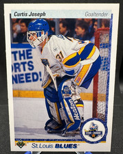 1990-91 Upper Deck #175 Curtis Joseph Rookie card RC. rookie card picture
