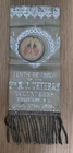 1895 GAR Ribbon 10th Reunion 9th N.J. Vet. Volunteers Bordentown, New Jersey