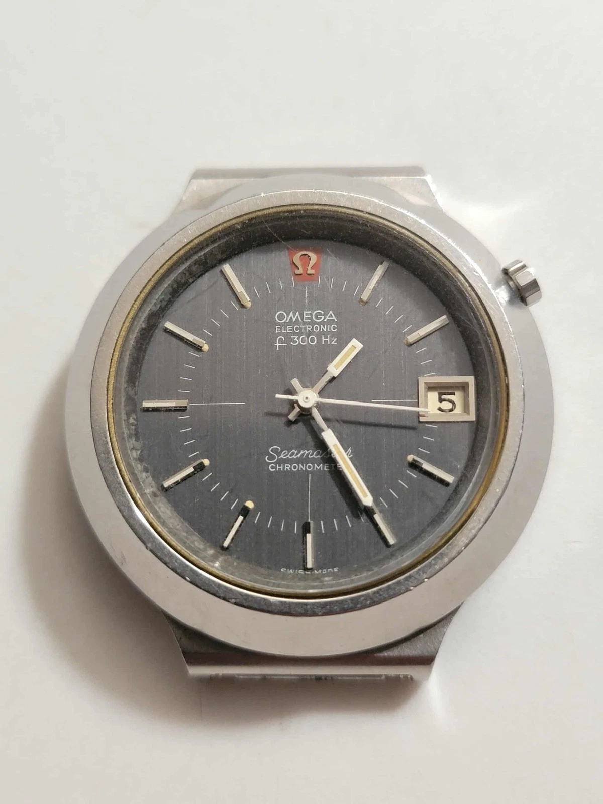 Omega — Vintage OMEGA Seamaster Chronometer f300Hz Cal.1250 Quartz - Parts or Repair