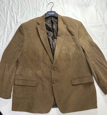 ralph lauren corduroy sport coat blazer 50 long mens camel brown