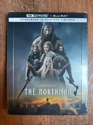 The Northman w. Steelbook (4K UHD + Blu-ray, 2022, EU Import, Region Free) *NEW*