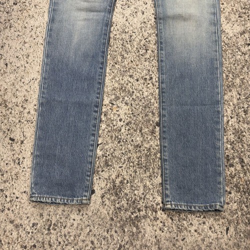 Jeans ajustados azules Saint Laurent Paris 2016 D02 hechos en Japón talla 29 se adapta a 31x34 - Imagen 11 de 14
