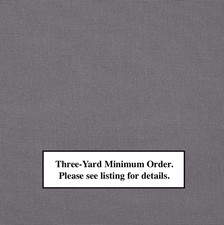 Sunbrella Charcoal Grey 6044-0000 Awning Marine Outdoor Shade Fabric 60" Wide