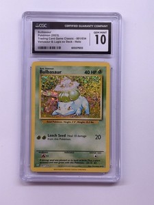 25+ Bulbasaur CGC 10 for sale | Updated Oct 2026