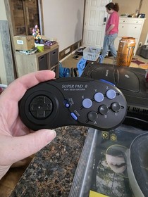 Sega Saturn MK-80000A Black Console with Cables Tested and Working.