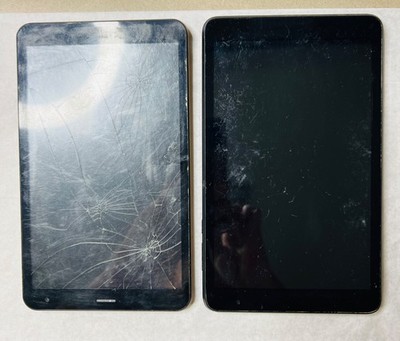 Lot Of 2 Tablets Maxwest & XMobile Android 8'' & 7'' For Parts/Repair