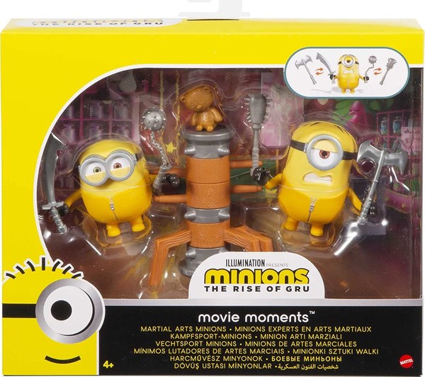 Minions 2 Rise Of Gru Movie Moments Arti Marziali Figuren Spielset Mattel-image