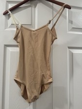Capezio XS Nude Leotard 1 Shoulder XS