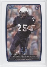 2013 Bowman Kerwynn Williams #191 2j3