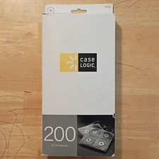 Case Logic 192 CD Storage ProSleeves Album Wallet Case Organizer in box