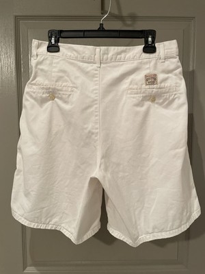 【希少】90s poloralphlauren shorts usa製 Vintage Polo Ralph Lauren White Chino Shorts Mens 32 90s Pleated