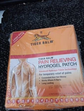Tiger Balm Pain Relieving Patch 1 Box 5 Count NIP Exp 1/27 Free Shipping M121