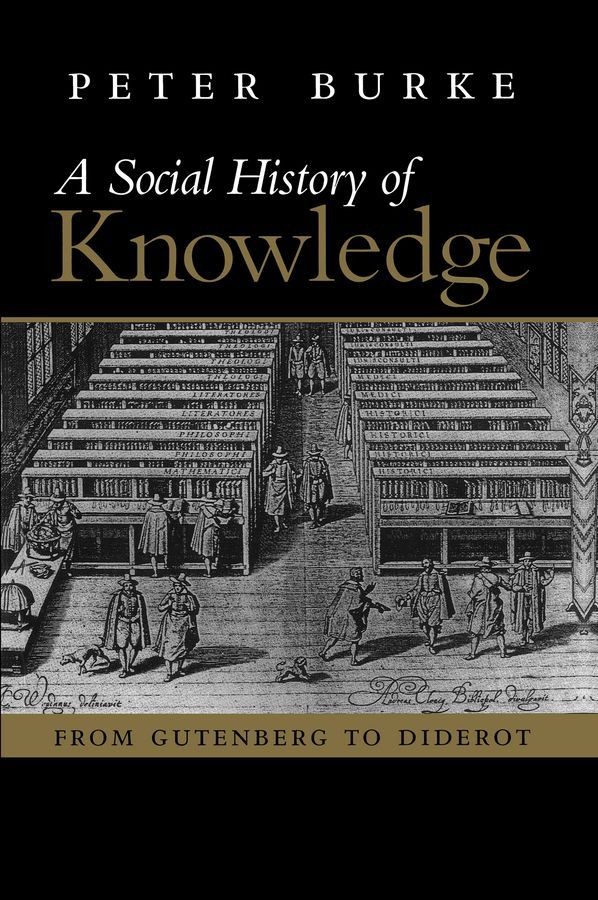 Social History of Knowledge by Peter  Burke (Paperback Book)