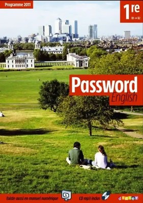 Anglais 1re B1-B2 Password english (1CD audio MP3) - Ban-Larrosa, Juliette