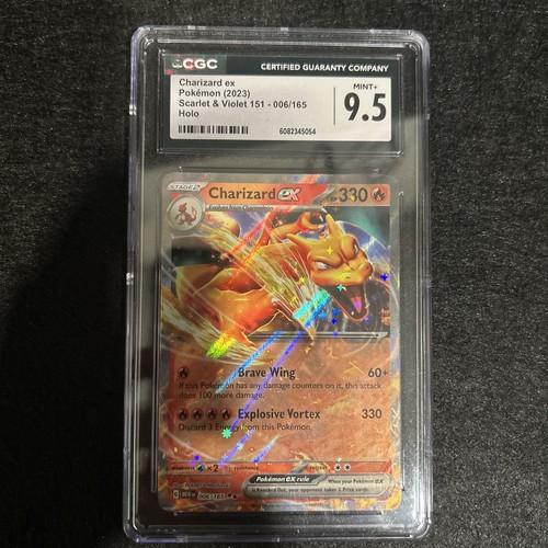 Charizard ex graded CGC 9.5 for sale on eBay
