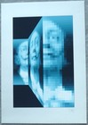 Yvaral Faces of Dali 3 Jean-Pierre VASARELY Serigraph Hand signed OP ART SALE! — photo 5