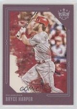 2020 Panini Diamond Kings Plum Frame Bryce Harper #66 0j5