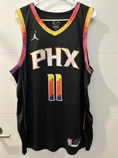 Phoenix Suns NBA Ricky Rubio Jersey Spain Men’s 44 Basketball Statement Player