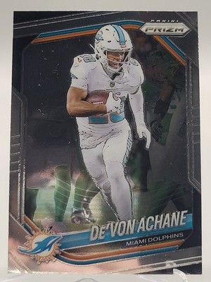2025 PRIZM DE'VON ACHANE FOOTBALL CARD DOLPHINS NFL 150 panini | eBay