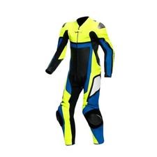TUTA IN PELLE NUOVA RACING 2 PEZZI MOTO BIKER