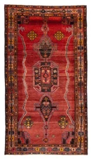 4'3" x 7'10" Vintage Hand Knotted Area Rug Traditional Oriental Wool Carpet